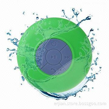 2014 Trend Waterproof Bluetooth Speaker, Wireless, for Bathroom/Car/Wall/Glass, Smooth Surface